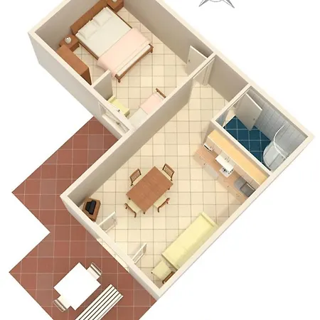 2354f Apartman Crikvenica