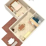 2354f Daire Crikvenica